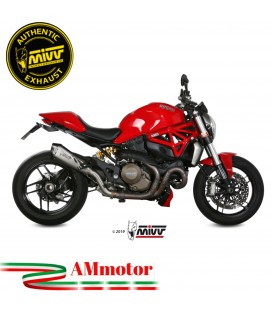 Mivv Ducati Monster 1200 / S 14 - 2016 Terminale Di Scarico Moto Marmitta Delta Race Inox
