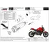 Mivv Ducati Monster 1200 / S 14 - 2016 Terminale Di Scarico Moto Marmitta Delta Race Inox Nero