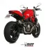 Mivv Ducati Monster 1200 / S 14 - 2016 Terminale Di Scarico Moto Marmitta Delta Race Inox Nero