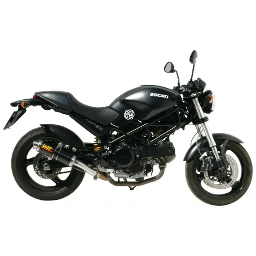 Mivv Ducati Monster 695 06 - 2008 Terminali Di Scarichi Moto Marmitte Gp Carbonio