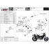 Mivv Ducati Monster 696 Terminali Di Scarico Moto Marmitte GP Carbonio