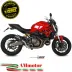 Mivv Ducati Monster 821 14 - 2017 Terminale Di Scarico Moto Marmitta Mk3 Carbonio