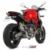 Mivv Ducati Monster 821 14 - 2017 Terminale Di Scarico Moto Marmitta Suono Inox