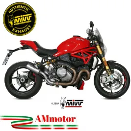 Mivv Ducati Monster 821 18 - 2020 Terminale Di Scarico Moto Marmitta Mk3 Inox