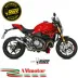 Mivv Ducati Monster 821 18 - 2020 Terminale Di Scarico Moto Marmitta Mk3 Inox