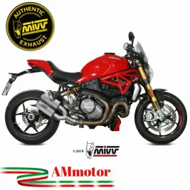 Mivv Ducati Monster 821 18 - 2020 Terminali Di Scarico Moto Marmitte Mk3 Inox