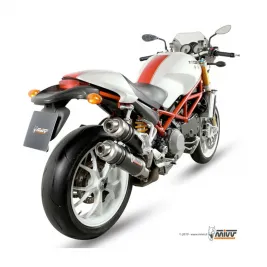 Mivv Ducati Monster S4RS 06 - 2008 Terminali Di Scarichi Moto Marmitte Gp Carbonio 2