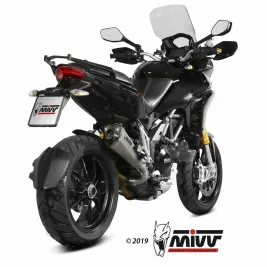 Mivv Ducati Multistrada 1200 10 - 2014 Terminale Di Scarico Moto Marmitta Delta Race Inox 2
