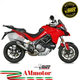 Mivv Ducati Multistrada 1200 15 - 2017 Terminale Di Scarico Moto Marmitta Delta Race Inox