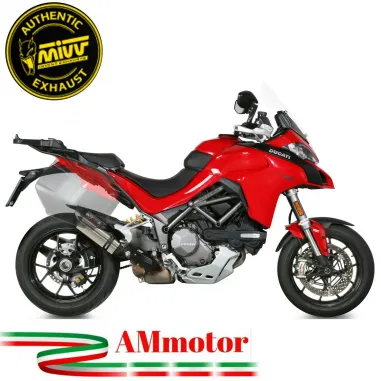 Mivv Ducati Multistrada 1200 15 - 2017 Terminale Di Scarico Moto Marmitta Suono Inox