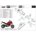 Mivv Ducati Multistrada 1200 15 - 2017 Terminale Di Scarico Moto Marmitta Suono Inox Nero