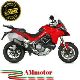 Mivv Ducati Multistrada 1260 18 - 2020 Terminale Di Scarico Moto Delta Race Inox Collettore No Kat Racing