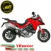 Mivv Ducati Multistrada 1260 18 - 2020 Terminale Di Scarico Moto Delta Race Nero Collettore No Kat Racing