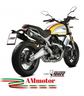 Mivv Ducati Scrambler 1100 18 - 2020 Terminale Di Scarico Moto Marmitta GP Pro Carbonio