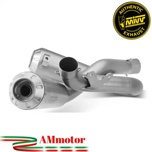Mivv Ducati Streetfighter V4 Terminali Di Scarico Per Moto 2 Slip-On X-M1 Titanio