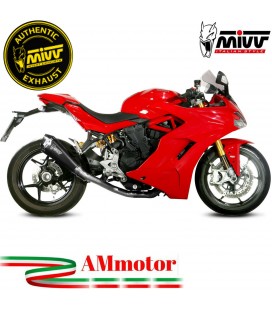 Mivv Ducati Supersport 939 / R Terminale Di Scarico Moto Marmitta Delta Race Inox Nero