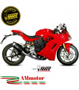 Mivv Ducati Supersport 939 / R Terminale Di Scarico Moto Marmitta Delta Race Carbonio