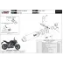 Mivv Honda Cb 1000 R 08 - 2017 Terminale Di Scarico Moto Marmitta Gp Inox Nero Omologato