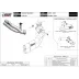 Mivv Honda Cb 1000 R 08 - 2017 Terminale Di Scarico Moto Marmitta Double Gun Inox