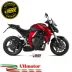 Mivv Honda Cb 1000 R 08 - 2017 Terminale Di Scarico Moto Marmitta Double Gun Inox Nero
