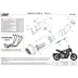 Mivv Honda Cb 1000 R 18 - 2024 Terminale Di Scarico Moto Marmitta GP Pro Carbonio Omologato