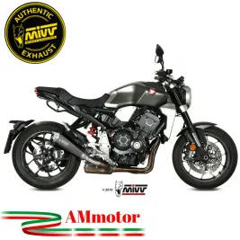 Mivv Honda Cb 1000 R 18 - 2024 Terminale Di Scarico Moto Marmitta Delta Race Inox Nero