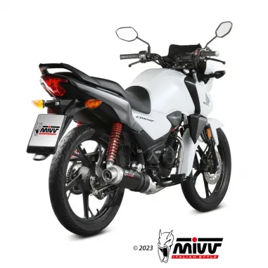 Scarico Completo Mivv Honda CB 125 F Moto Terminale GP Inox Nero