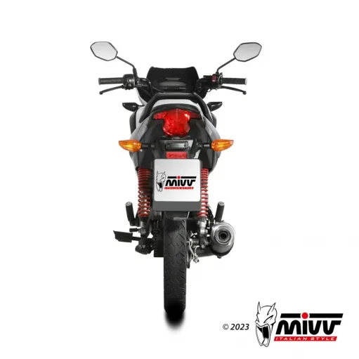 Scarico Completo Mivv Honda CB 125 F Moto Terminale GP Inox Nero