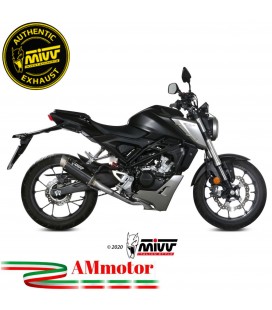 Scarico Completo Mivv Honda CB 125 R 18 - 2020 Moto Terminale GP Pro Inox Nero