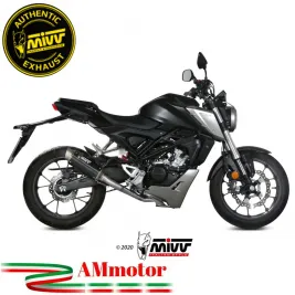 Scarico Completo Mivv Honda CB 125 R 18 - 2020 Moto Terminale GP Pro Inox Nero