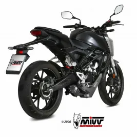 Scarico Completo Mivv Honda CB 125 R 18 - 2020 Moto Terminale MK3 Carbonio 2