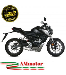 Scarico Completo Mivv Honda CB 125 R 18 - 2020 Moto Terminale MK3 Inox