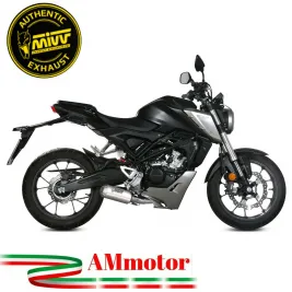 Scarico Completo Mivv Honda CB 125 R 18 - 2020 Moto Terminale MK3 Inox