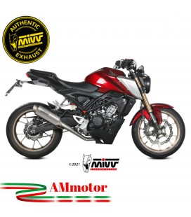 Scarico Completo Mivv Honda CB 125 R 21 - 2024 Moto Terminale GP Pro Titanio
