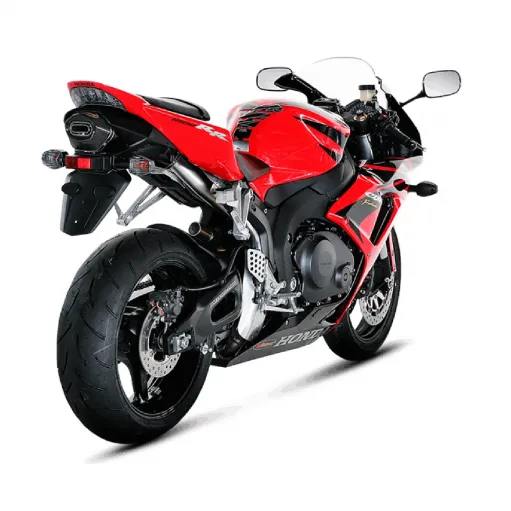 Akrapovic Honda Cbr 1000 RR 06 2007 Terminale Di Scarico Slip-On Line Carbonio Moto Omologato