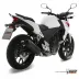 Mivv Honda Cb 500 F / X 13 - 2015 Terminale Di Scarico Moto Marmitta Suono Inox Nero Omologato
