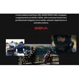 Interfono Moto Sena SRL 3 Per shoei Neotec 3 Casco Modulare Gt-air 3 2