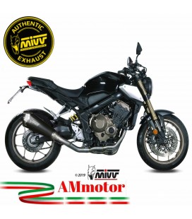 Scarico Completo Mivv Honda CB 650 R 19 - 2023 Moto Terminale Delta Race Inox Nero