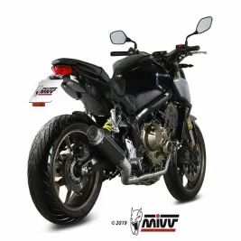 Scarico Completo Mivv Honda CB 650 R 19 - 2023 Moto Terminale GP Pro Inox Nero 2
