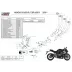 Scarico Completo Mivv Honda CB 650 R 19 - 2023 Moto Terminale Mk3 Carbonio