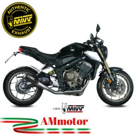Scarico Completo Mivv Honda CB 650 R 19 - 2023 Moto Terminale Mk3 Carbonio
