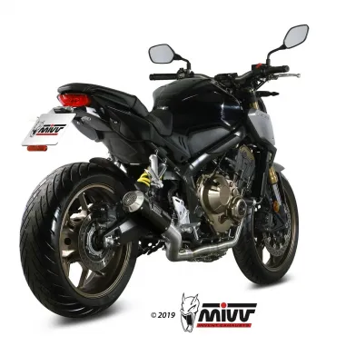 Scarico Completo Mivv Honda CB 650 R 19 - 2023 Moto Terminale Mk3 Carbonio