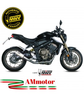 Scarico Completo Mivv Honda CB 650 R 19 - 2023 Moto Terminale Mk3 Inox