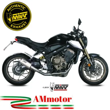 Scarico Completo Mivv Honda CB 650 R 19 - 2023 Moto Terminale Mk3 Inox