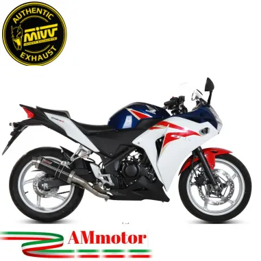 Scarico Completo Mivv Honda Cbr 250 R 11 - 2014 Moto Terminale GP Inox Nero
