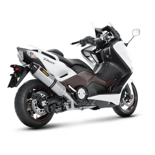 Akrapovic Yamaha T-Max 530 Impianto Di Scarico Completo Racing Line Terminale Titanio Moto Scooter