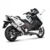Akrapovic Yamaha T-Max 530 Impianto Di Scarico Completo Racing Line Terminale Titanio Moto Scooter