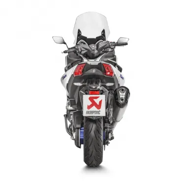 Akrapovic Yamaha T-Max 530 17 2019 Impianto Di Scarico Completo Racing Line Terminale Titanio Moto Scooter