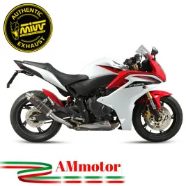 Mivv Honda Cbr 600 F 11 - 2013 Terminale Di Scarico Moto Marmitta GP Carbonio