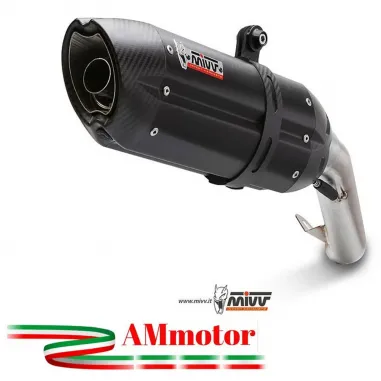 Mivv Honda Cbr 600 F 11 - 2013 Terminale Di Scarico Moto Marmitta Suono Inox Nero
